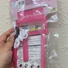 セーラームーン 防滴 ポーチ ケース iPhone plus スマホ 防水の画像