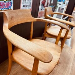 ◆025　飛騨産業　キツツキマーク　『ビーンズ型4人掛けダイニングセット』　リサイクルマート鹿児島川内店の画像