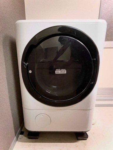 【最終値下げ】【早い者勝ち】日立ドラム式洗濯乾燥機 BD-NV120CR 19年購入