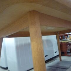 CONDE HOUSE ダイニングテーブル フローレンス 幅160cm ナチュラル 天板ダメージ有 カンディハウス 旭川家具 テーブル 札幌市東区 新道東店の画像