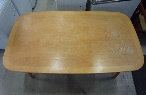 CONDE HOUSE ダイニングテーブル フローレンス 幅160cm ナチュラル 天板ダメージ有 カンディハウス 旭川家具 テーブル 札幌市東区 新道東店