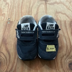 子供用シューズ👟newbalanceニューバランスNB996靴キッズ用品スニーカーベビースニーカー13cm紺色の画像
