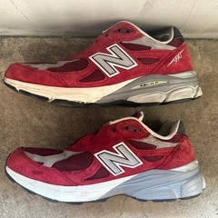 Newbalance M990TF3 990v3 ニューバランス　27.0 赤の画像