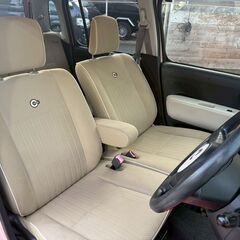 ミラココア ピンク バックカメラ キーレス ナビ テレビ ABS 車検2年付 の画像