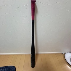 美津和タイガー M軟式 iotaバット黒×ピンク
の画像