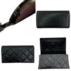 186005 現状品 CHANEL シャネル CHANEL 美品⭐︎ケース付き⭐︎サングラス 5278-A c.1682/S5  ブラウン レディース [1000027771883]の画像