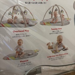 SKIP ＊ HOP　スキップ ホップ ベビー プレイ ジム シルバー の画像