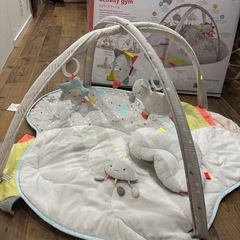 SKIP ＊ HOP　スキップ ホップ ベビー プレイ ジム シルバー の画像