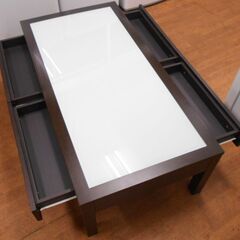 ♪ニトリ センターテーブル NフーガH 120cm 引出付♪の画像