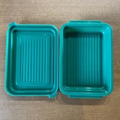 保存容器✨電子レンジOK🙆‍♀️プラスチック容器ポリプロピレン製耐熱温度200度耐冷温度-40度家庭用品緑の画像