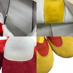186005 LOEWE ロエベ アナグラムローカットスニーカー 28 イエロー メンズ [0000000000175]の画像
