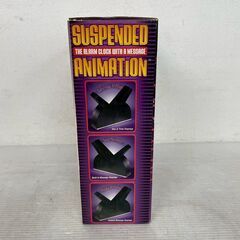 SUSPENDED ANIMATION アラームクロック LED 浮遊表示 時計 CAN YOU IMAGINE 長期保管品 現状品 インテリア レトロ Y2248の画像