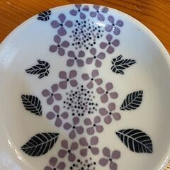 🌼可愛い色々花柄お皿15㌢の画像