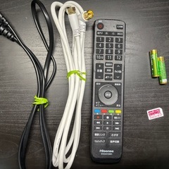 43インチ　ハイセンス43f60eテレビの画像