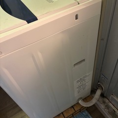 【引き取りの方決まりました】洗濯機　5kgの画像
