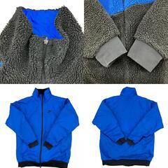 SG00001 NIKE ナイキ フリースジャケット　リバーシブル　ブラック/ブルー L [0000000000180]の画像
