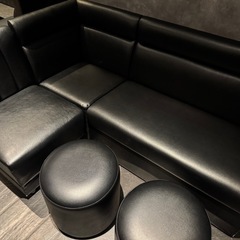 飲食店用 テーブル、ボックス用ソファ、バーチェア、洗濯機なとどの画像
