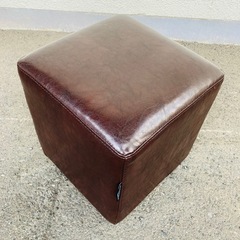 SOFAGRAND ソファーグランド　オットマン　合皮　在庫5点　こげ茶の画像