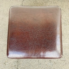 SOFAGRAND ソファーグランド　オットマン　合皮　在庫5点　こげ茶の画像