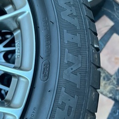 希少！BBS 16インチ　トヨタ純正　WINRUNタイヤ　2024年製　1000キロの使用　　 R330 205/55R16 の画像