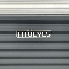 ★状態〇★ オーディオラック FITUEYES 強化ガラス 棚板 キャスター付き H83xW60xD45.5cmの画像