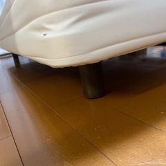 無印シングルベッドの画像