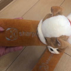 カーシートベルトカバー 犬 ぬいぐるみの画像