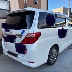 アルファード福祉車両、福祉タクシー　２０系前期　平成２３年の画像