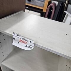 リサイクルショップどりーむ荒田店　No4200　カラーボックス　２段　ホワイトの画像