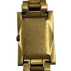186000 現状品 NINA RICCI ニナリッチ 腕時計（クォーツ） ゴールド ステンレス レディース [0000000000195]の画像
