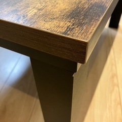 ニトリ こたつ 80×60㎝ ヴィンテージカラー 布団付きの画像