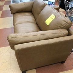 《尼崎市/リサイクルショップドリーム次屋店》★ジモティー割引有★Simon Li Furniture トップグレインレザー　ソファの画像