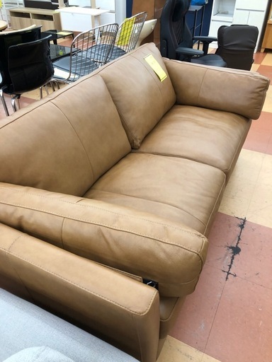 ◎値下げ◎《リサイクルショップドリーム次屋店》★ジモティー割引有★Simon Li Furniture トップグレインレザー　ソファ☆尼崎市若王寺☆