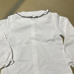 未使用 110 女の子 長袖 ブラウスの画像