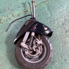 リード90 フロント足回り フェンダー付きの画像
