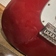 エレキギター ケース ミニアンプセットの画像