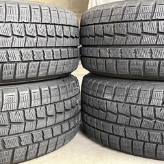 913-5)はめ替え込み！205/55R16 ダンロップスタッドレス中古4本セット！2019年製ウインターマックスWM01の画像