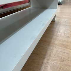 ☆ドリーム荒牧店☆ジモティー割引有☆【クリーニング済】ローボード　WHTの画像