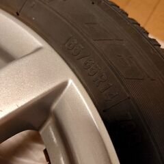 ホイール付きタイヤ 165/65 R14の画像