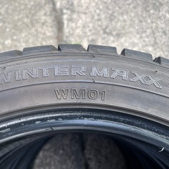 914-1)はめ替え込み！165/55R15 ダンロップスタッドレス中古4本セット！2018年製ウインターマックスWM01の画像