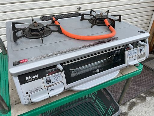 ★ LP ガス コンロ リンナイ RTS-M660VFTS-TL 2012年製 グリル付