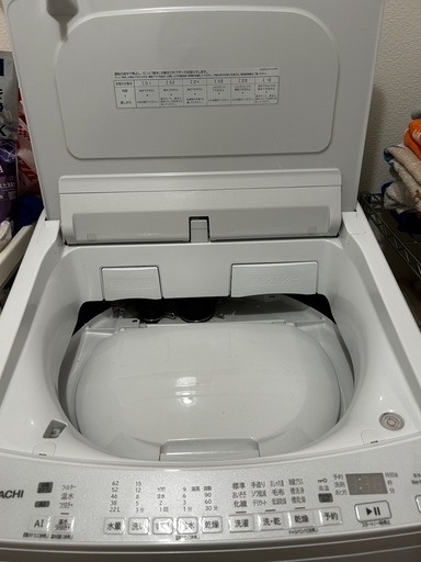 日立ビートウォッシュ洗濯乾燥機　2024年製　縦型　(引き取り限定)