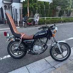 激吸込み　GN125H  旧車會　の画像