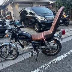 激吸込み　GN125H  旧車會　の画像