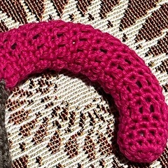 傘持ち手カバー　ハンドメイド(^^)の画像