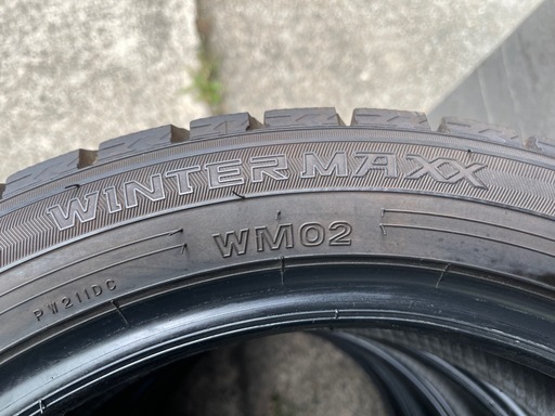 914-2)はめ替え込み！165/55R15 ダンロップスタッドレス中古4本セット！2020年製ウインターマックスWM02