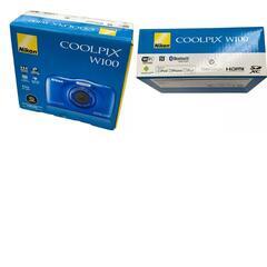 186000 ジャンク品 Nikon ニコン 防水 COOLPIX 　W100  [250911HM090042]の画像