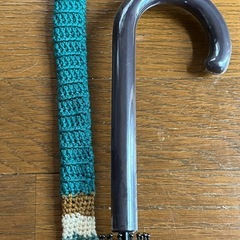 傘持ち手カバー　ハンドメイド(^^)の画像