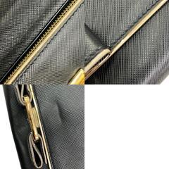 186005 現状品 Salvatore Ferragamo サルヴァトーレフェラガモ Salvatore Ferragamo 長財布 ブラック レザー レディース [1000025365923]の画像