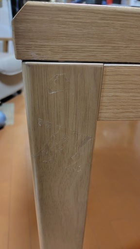 テーブルこたつ　とチェア2脚
